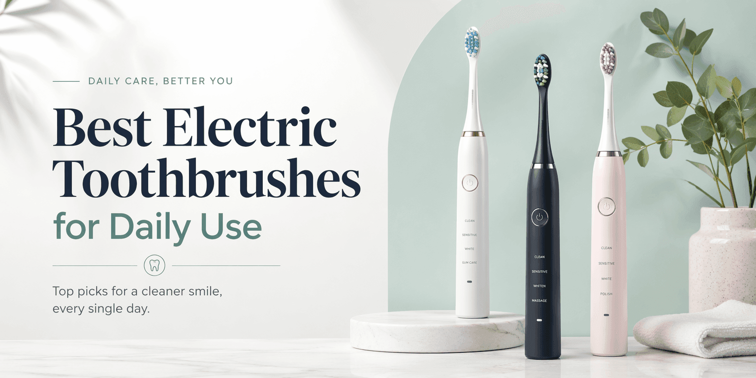 Best Electric Toothbrushes for Daily Use